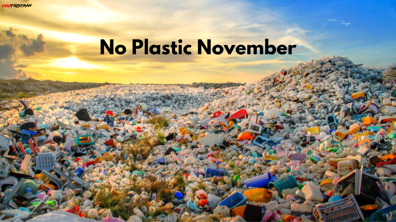 No Plastic November #NoPlasticNovember