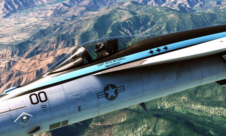 Microsoft Flight Simulator Free Top Gun: Maverick Expansion Release Date Set for May 25
