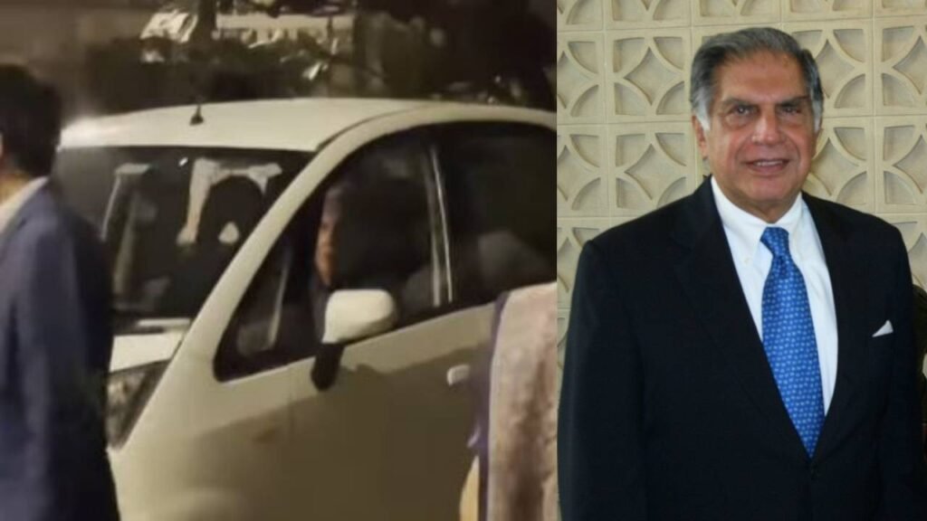 Ratan Tata won his heart again with his simplicity, reached Taj Hotel in Nano car!