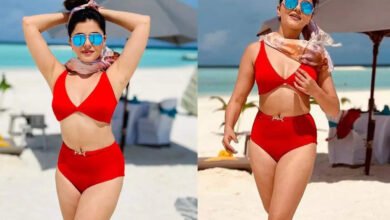 Super Sexy! Rubina Dilaik dump on internet ablaze with these bikini pictures!