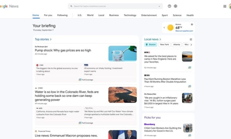 Google News Launches Redesign to Mark 20th Anniversary; Makes It Easier to Find Local News