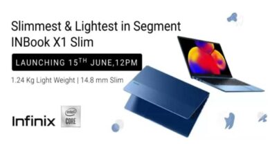 Infinix Inbook X1 Slim Laptop With High Battery Capacity Set to Launch in India on June 15