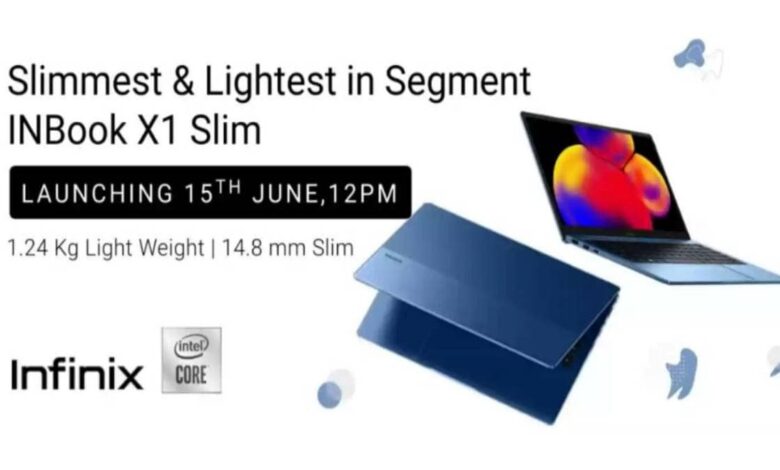 Infinix Inbook X1 Slim Laptop With High Battery Capacity Set to Launch in India on June 15