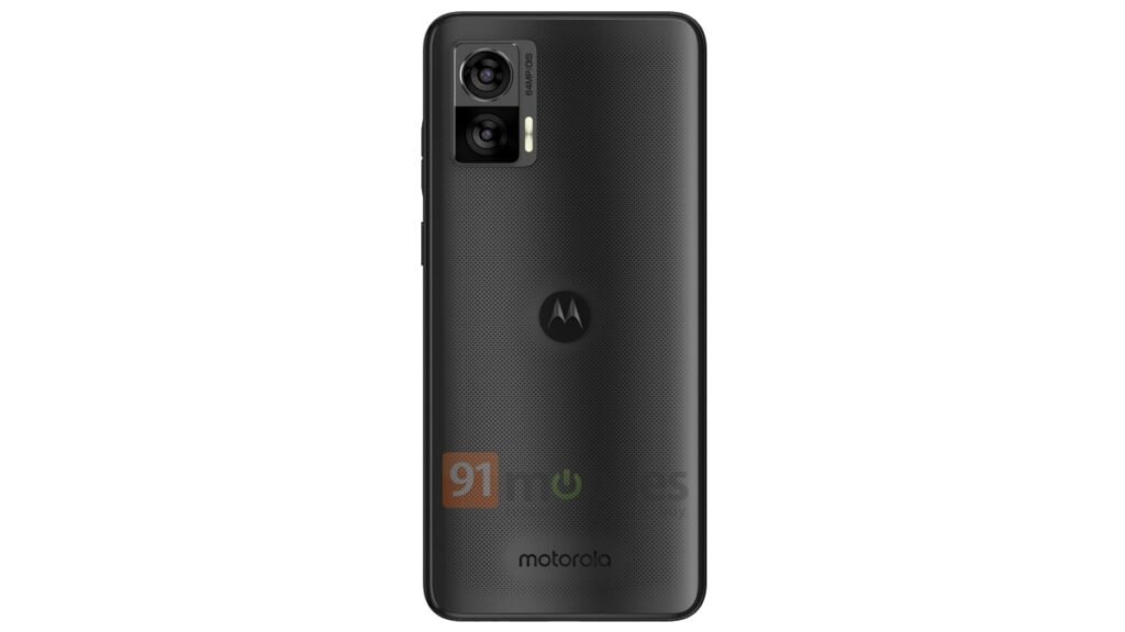 Motorola Edge 30 Lite Official-Looking Image Showing Rear Design Surfaces