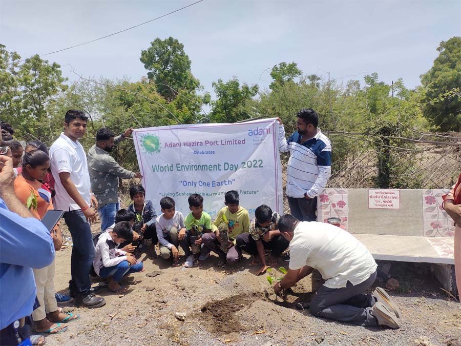 Surat: Environment week celebrated at Hazira port with the message of environmental protection and green development