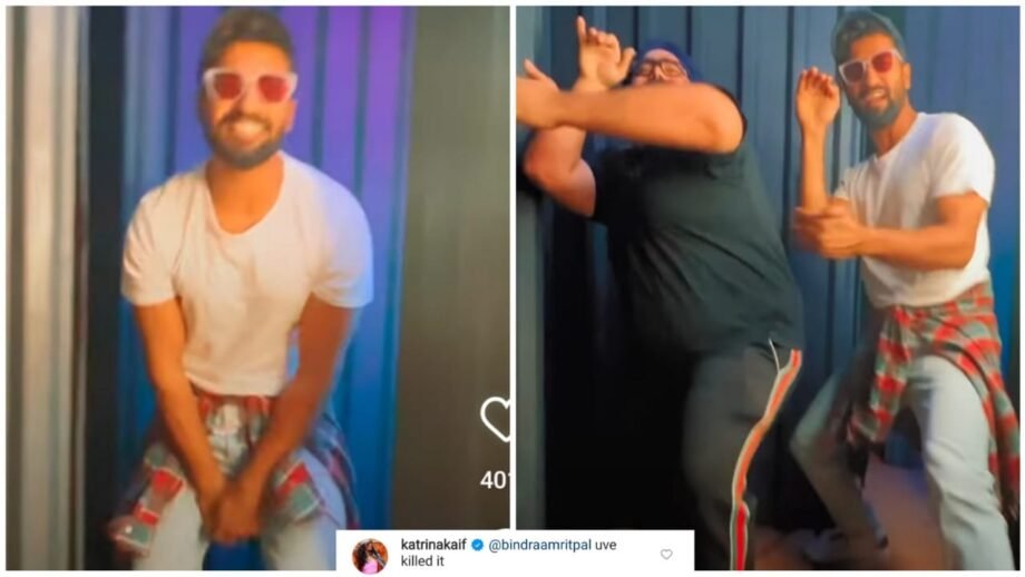 Vicky Kaushal dances with Varun Dhawan’s ‘Nach Punjaabban’ song, wife Katrina Kaif says, “uve killed it…”