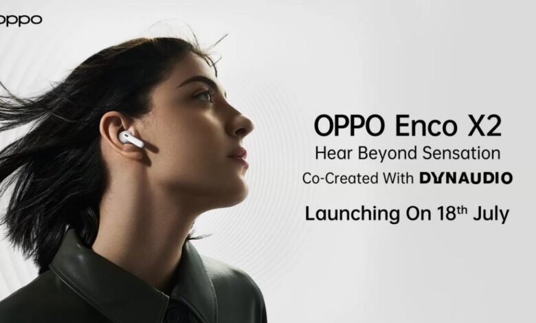 Oppo Enco X2 TWS Earphones India Launch Date Set for July 18, Flipkart Landing Page Goes Live