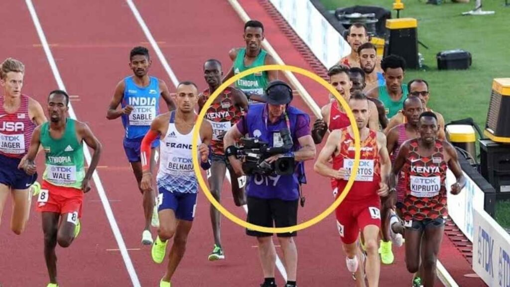 This guy is amazing too.  Beach Race The cameraman got bribed between the runners!