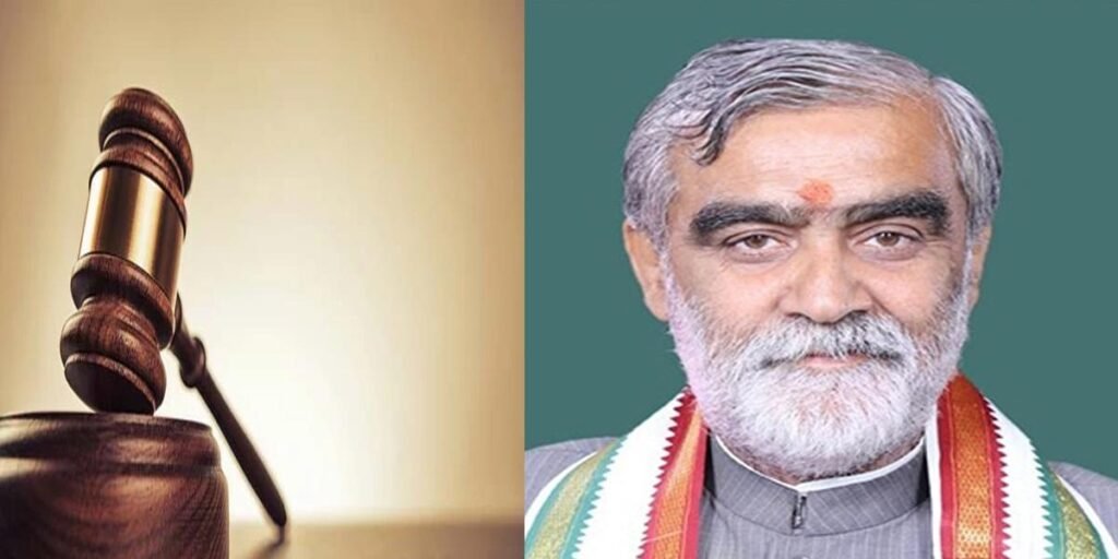 Union Minister Ashwini Choubey appeared in court