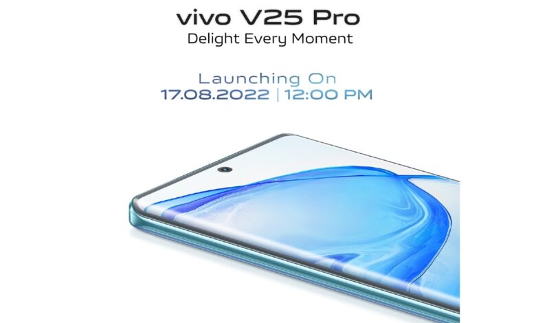 Vivo V25 Pro India Launch Set on August 17, Vivo V25 Leaked Image Suggests Triple Rear Camera Setup