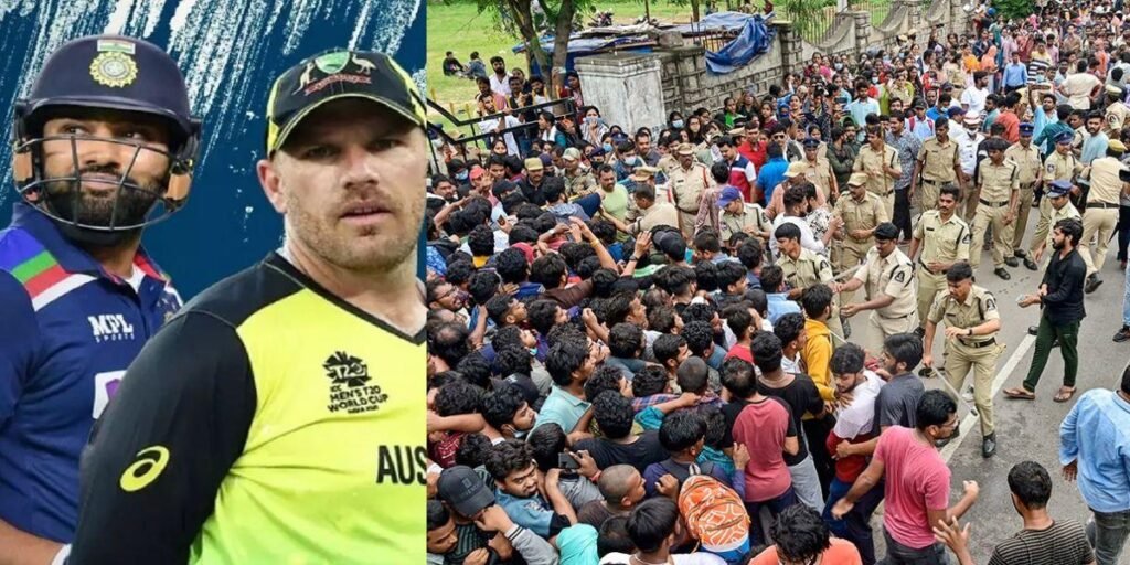 Ind vs Aus: Fantastic excitement among spectators to watch the match, stampede in getting tickets…