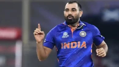 Shami out of Australia T20 series