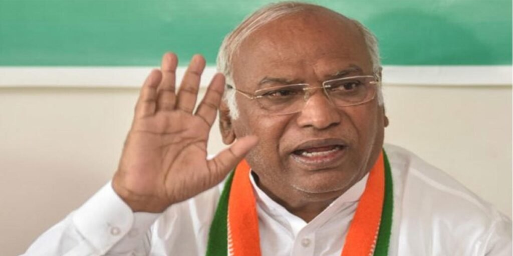 Then came the new mode!  Today Mallikarjun Kharge is also going to file nomination for Congress President