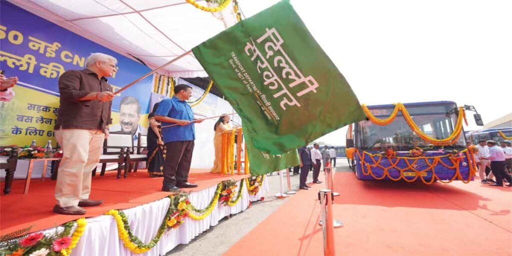 50 new ‘low-floor’ CNG buses gifted to Delhiites