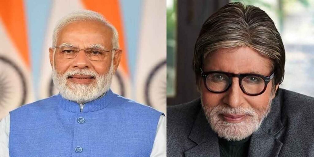 PM Modi wishes Amitabh Bachchan on his birthday