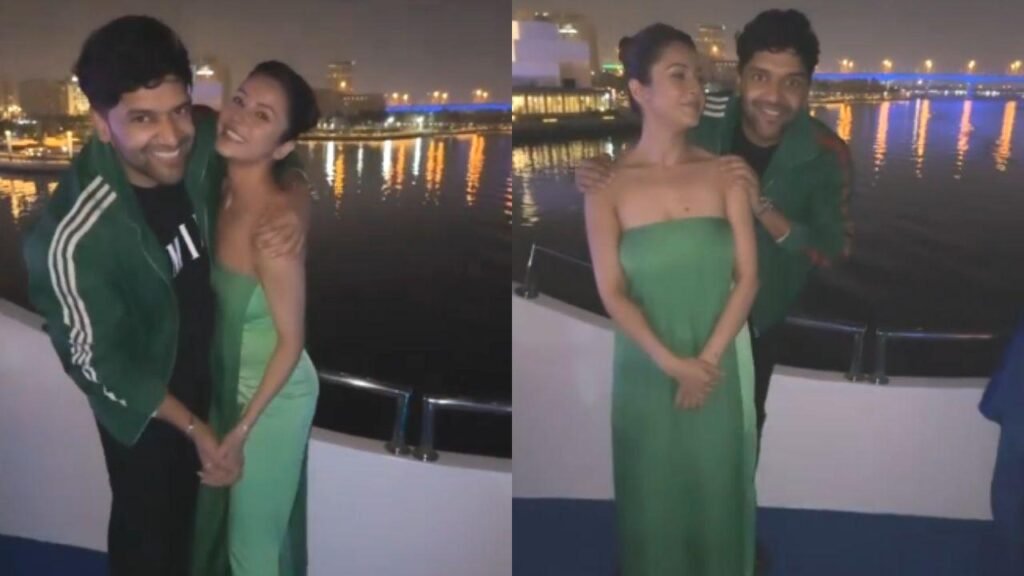 Shahnaz Gill was seen having fun by putting her arms in Guru Randhawa’s arms, fans are reacting