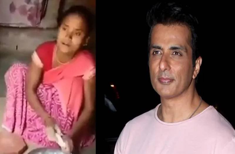 Sonu Sood’s generosity came to the fore again, gave an offer to the woman singing the song