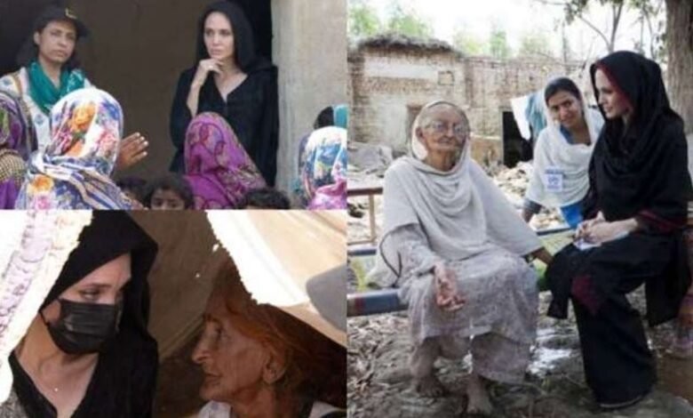 Actress Angelina Jolie helped Turkey Syria