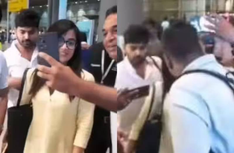 National crush Rashmika Mandana surrounded by mob