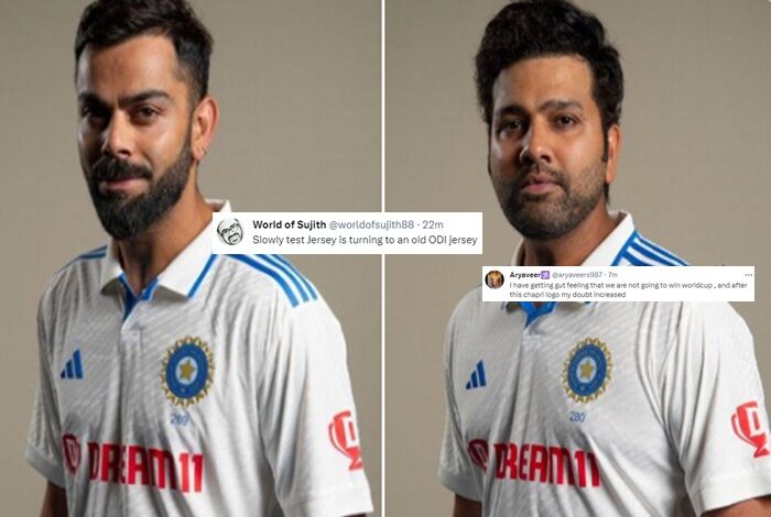BCCI Launch Test Jersey Ahead Of WI Series, Invite Huge Trolling