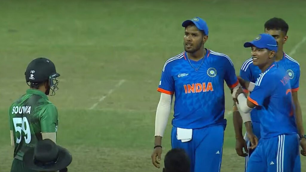 Rana, Sarkar Get Into Heated Altercation During IND A vs BAN A – Watch