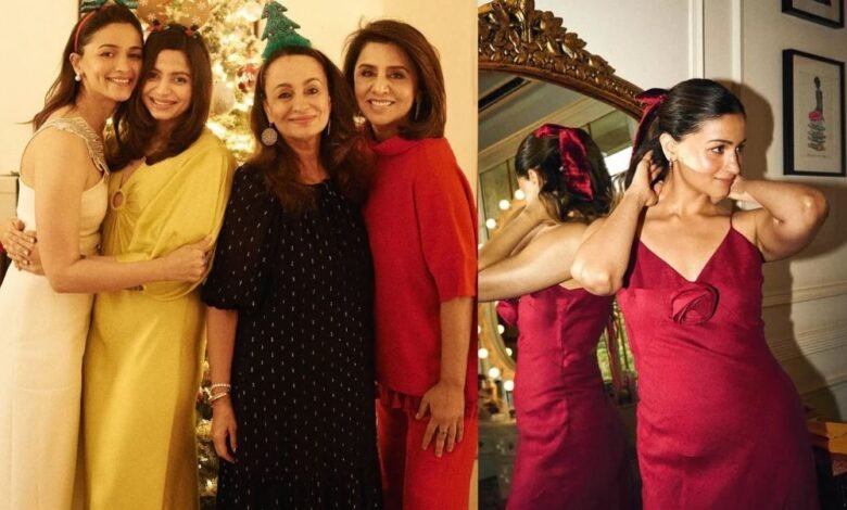 Alia Bhatt wore 2 dresses on the occasion of Christmas, you will wake up after hearing the price