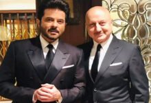 Anupam congratulated his friend Anil on his birthday.