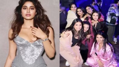 Many stars attended Janhvi’s pajama party